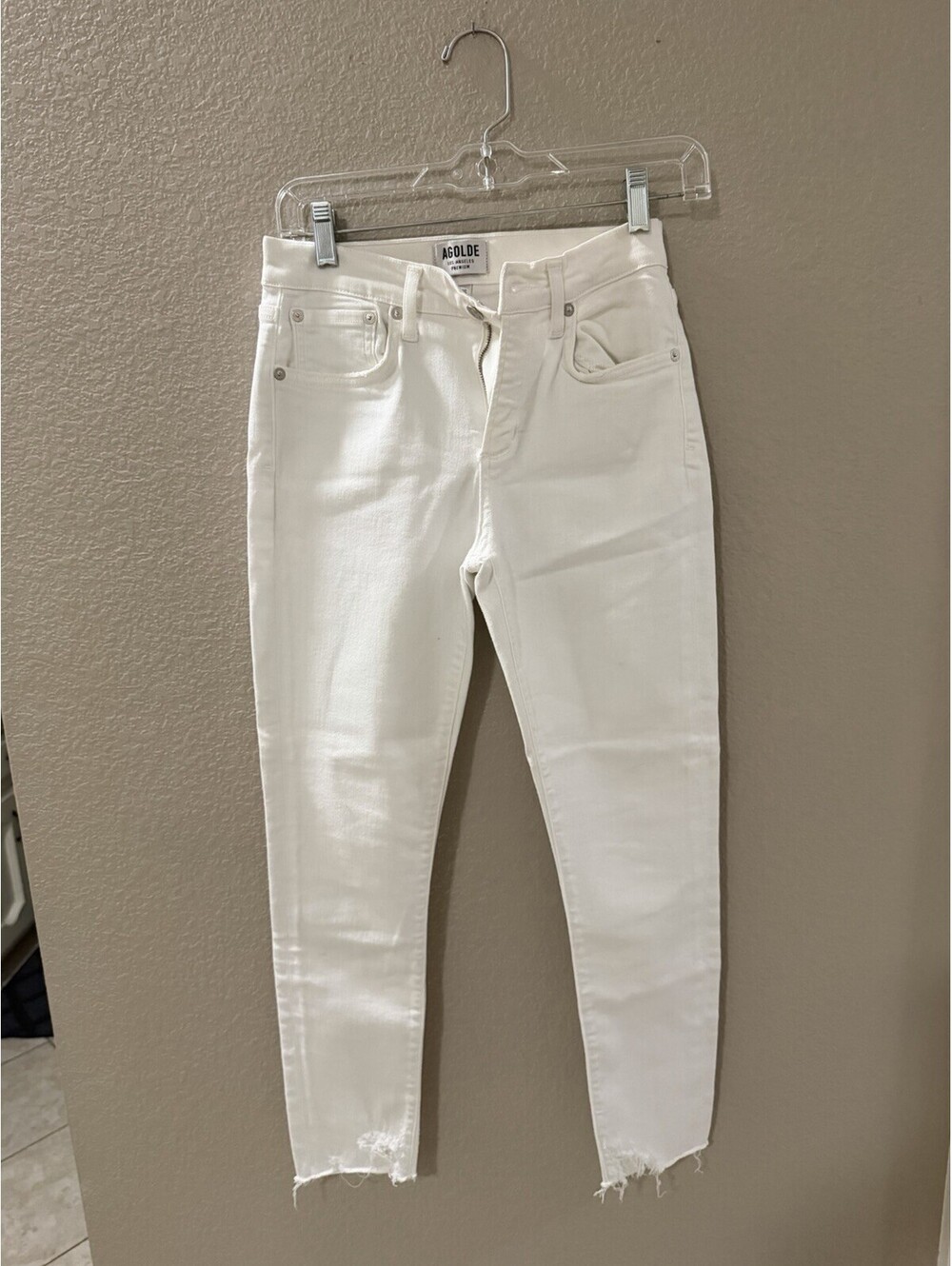 Women’s White Agolde Jeans